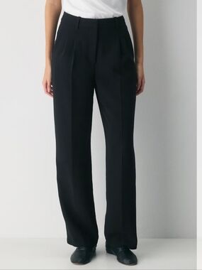 NWT Aritzia Effortless Pant Black Tailored Dress Pants